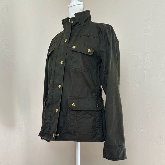 J. Crew Dark Brown Utility Jacket - Picture 10 of 12
